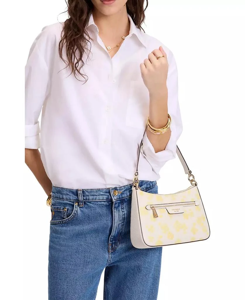 Kate Spade Hudson Spring Pansies Small Crossbody Bag 3