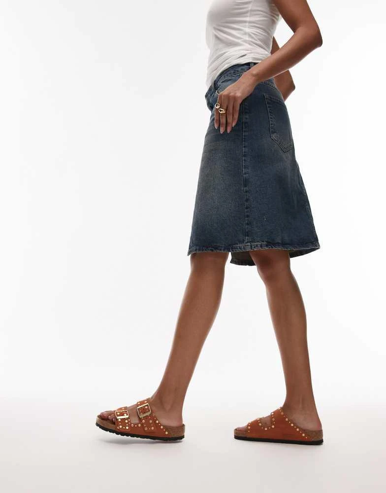 Birkenstock Birkenstock Arizona rivet sandal in dark rust 4