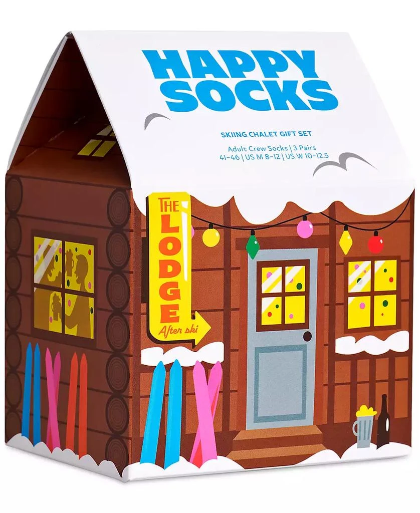 Happy Socks Men's Skiing Chalet Socks Gift Set, Pack of 2 4