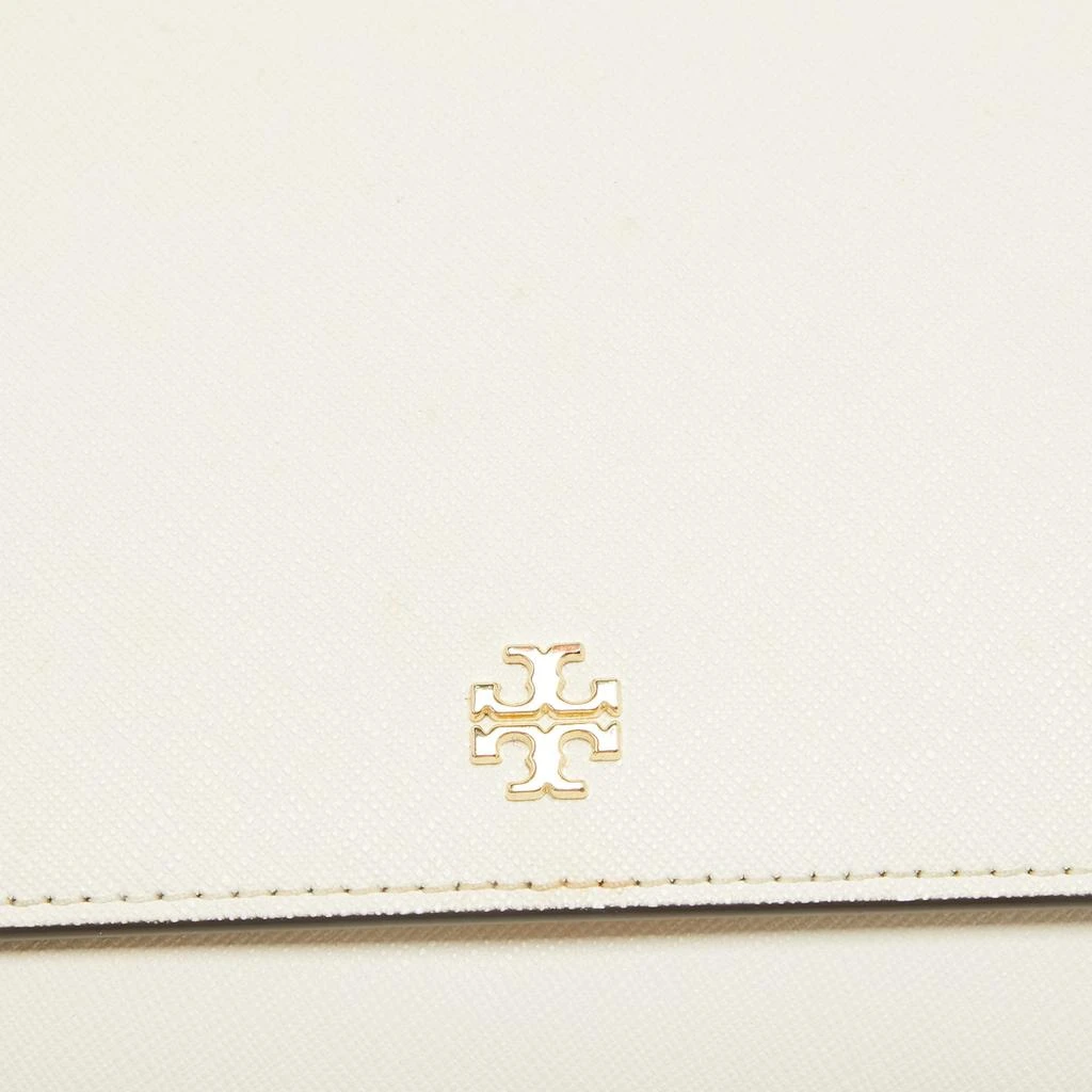 Tory Burch Tory Burch White Leather Emerson Wallet On Chain 11