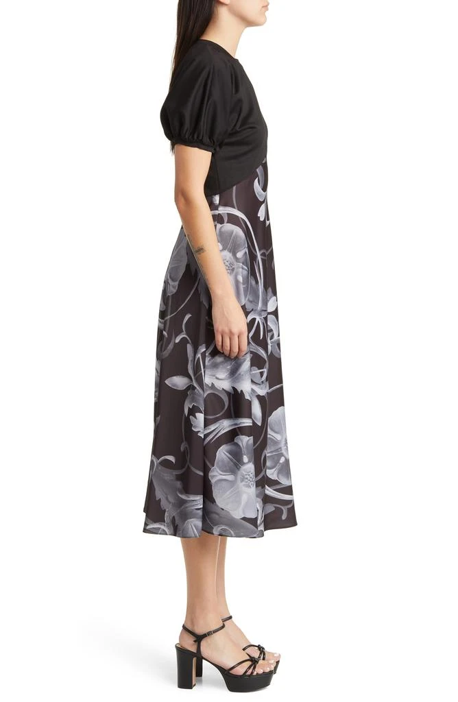 Ted Baker London Magylee Floral Mixed Media Dress 3