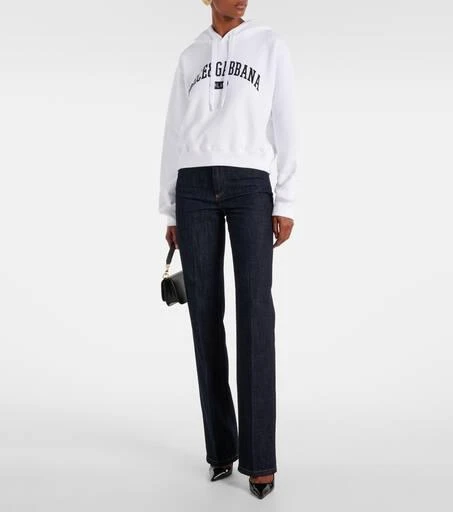 Dolce 
Gabbana Logo cotton hoodie 2