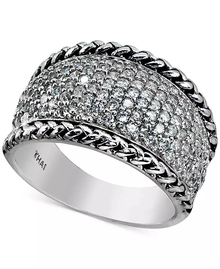 Macy
s Cubic Zirconia Pavé Statement Ring in Sterling Silver