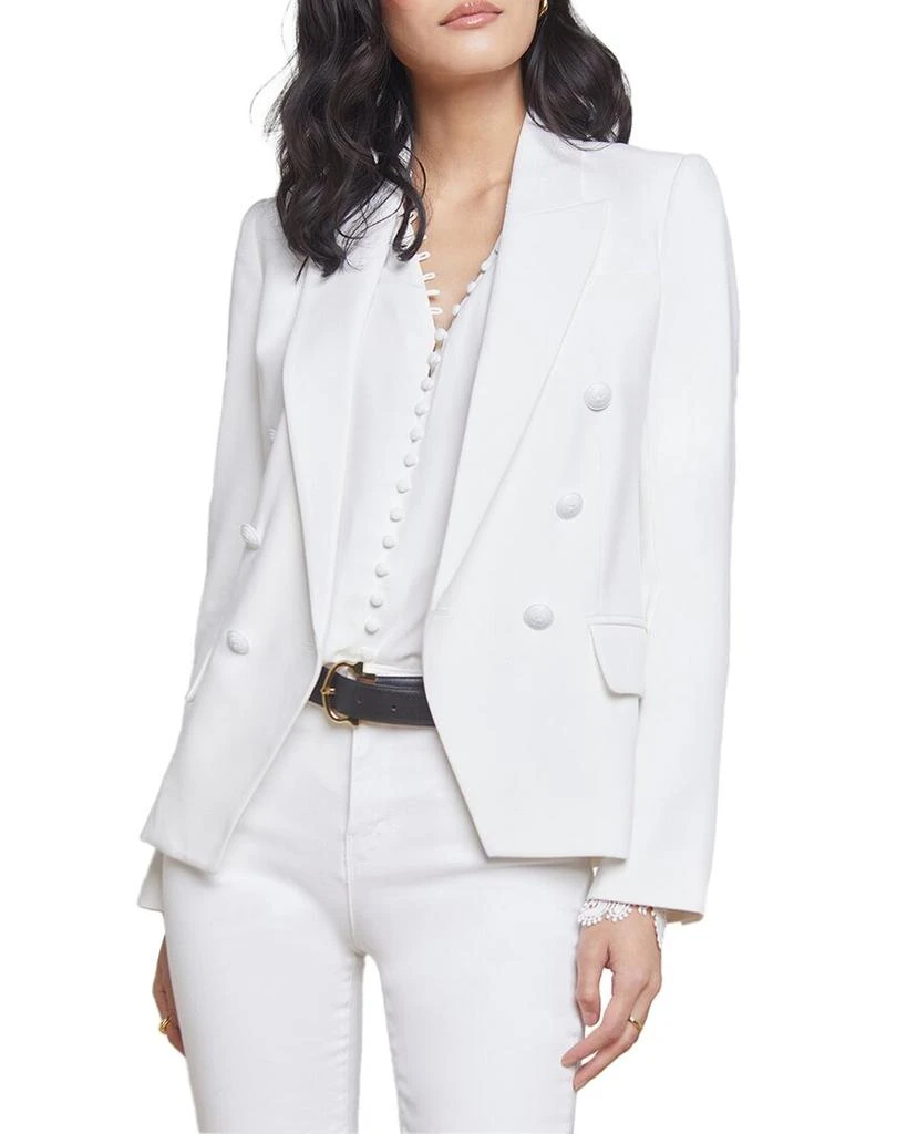 L'Agence L’AGENCE Kenzie Double-Breasted Blazer 1