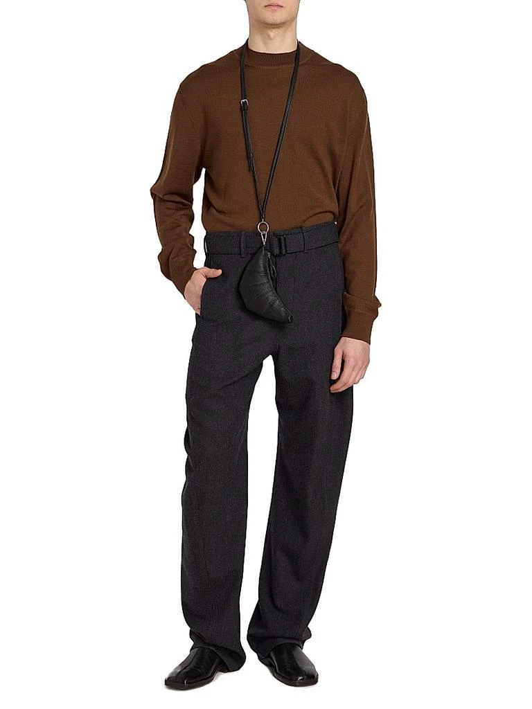Lemaire Croissant Leather Crossbody 2