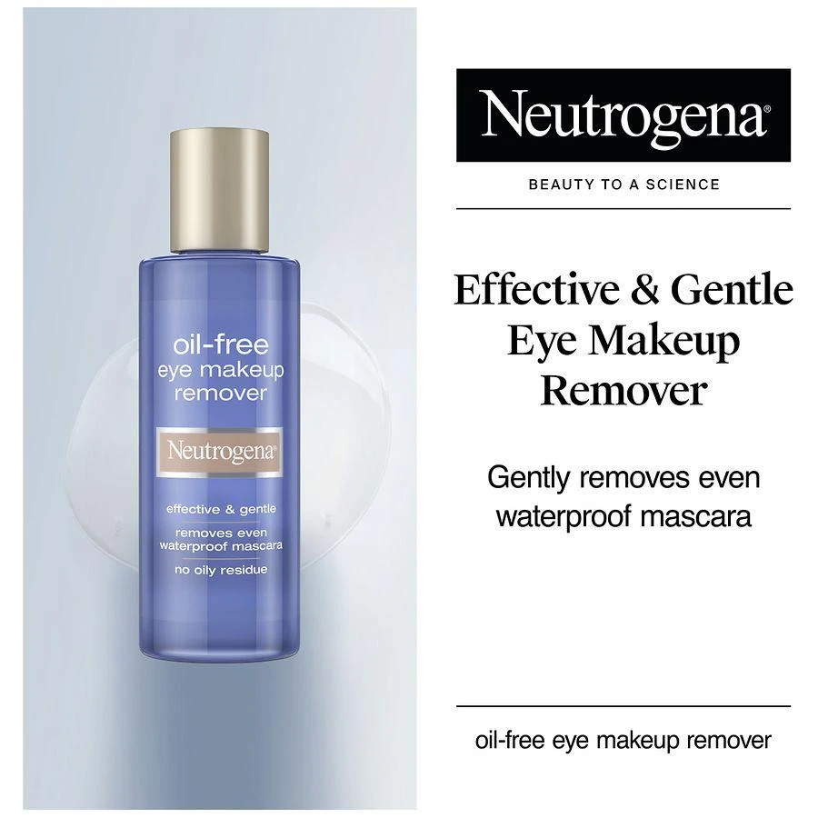 Neutrogena Gentle Oil-Free Eye Makeup Remover, Sensitive Eyes 3