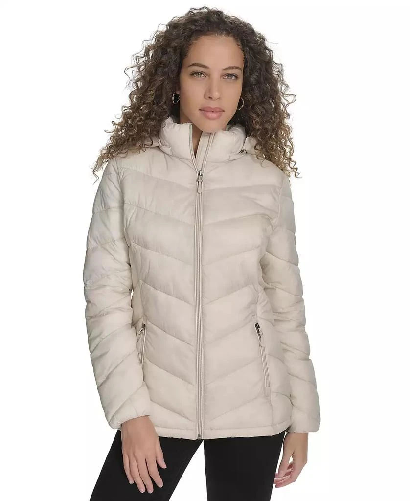 Charter Club Women's Packable Hooded Puffer Coat, Created for Macy's 1