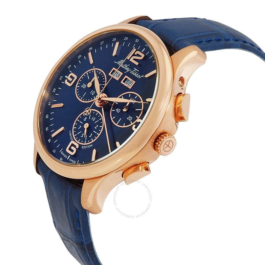 Mathey-Tissot Edmond Chronograph Quartz Blue Dial Men's Watch H1886CHPBU 2