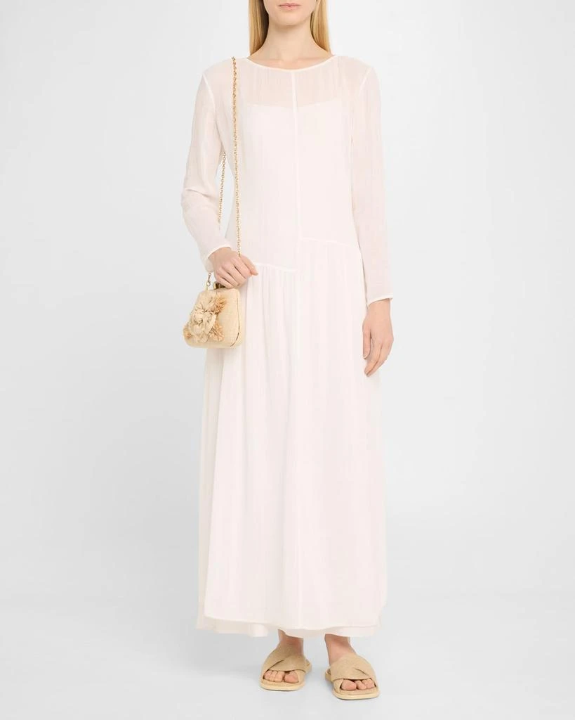 Rafe Rosie Flower Straw Clutch Bag 5