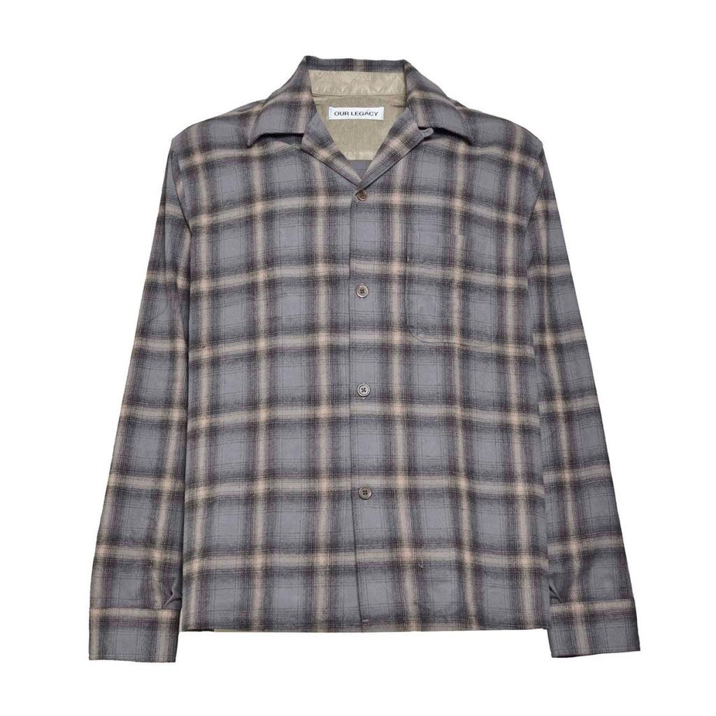 Our Legacy Heusen Multi-Colored Check Cotton Shirt