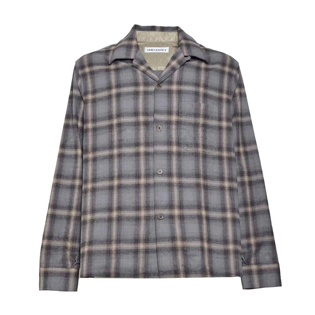 Our Legacy Heusen Multi-Colored Check Cotton Shirt 1