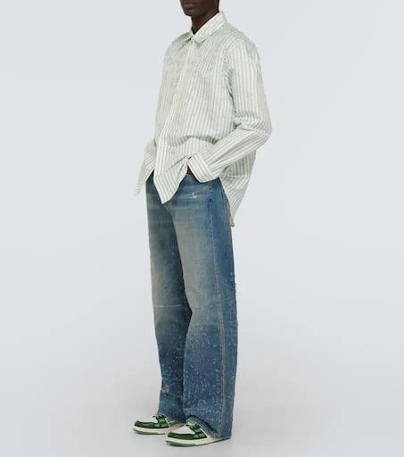 AMIRI Shotgun distressed wide-leg jeans 2