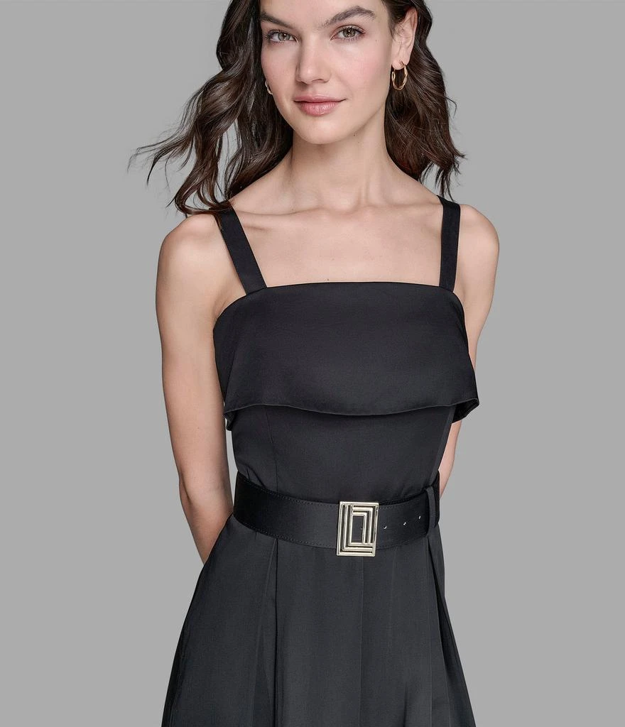 Karl Lagerfeld Paris BELTED MIDI DRESS 5