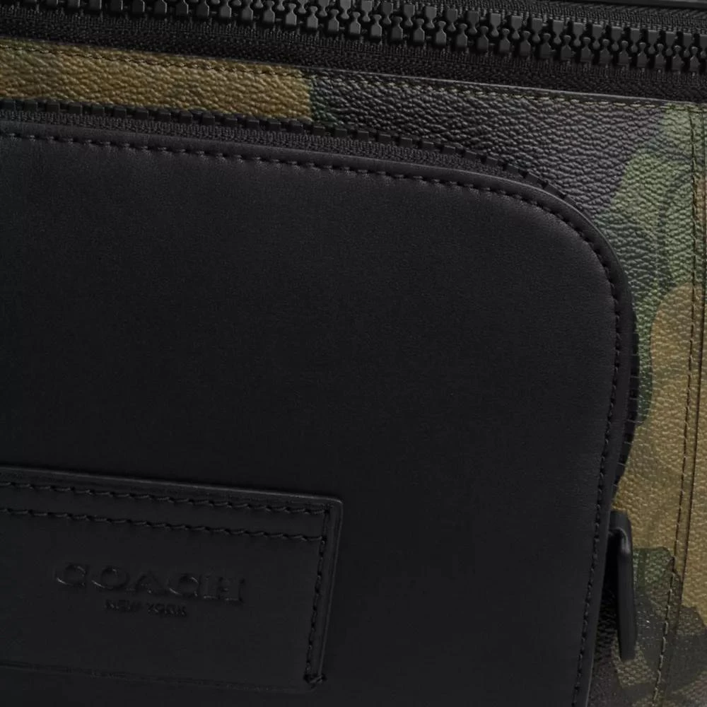 Coach Track Belt Bag In Signature Canvas With Camo Print 4