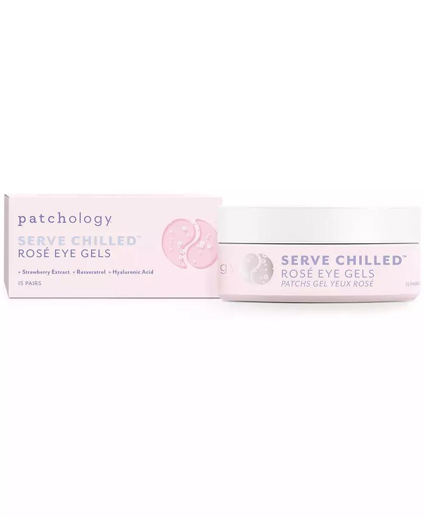 Patchology Serve Chilled Rosé Eye Gels, 15 pairs 7