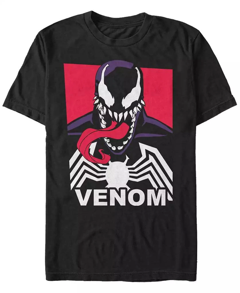 Marvel Marvel Men's Comic Collection Venom Tri Color Logo Short Sleeve T-Shirt 1