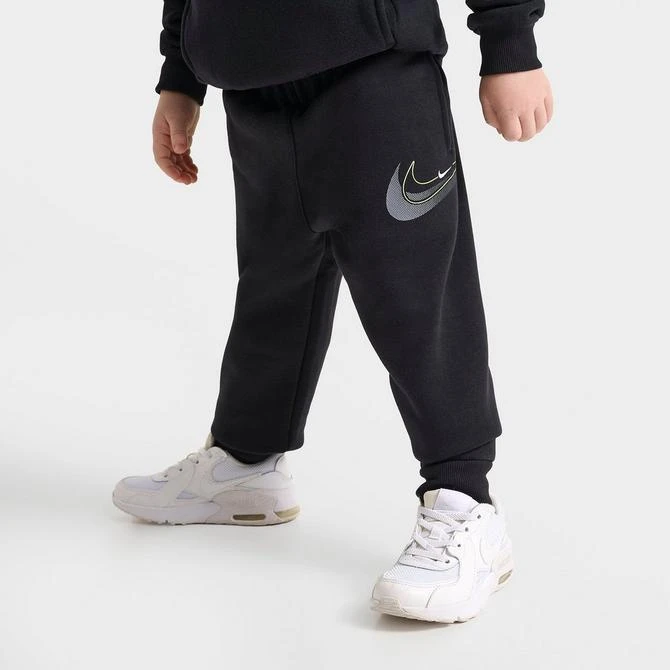 NIKE Kids' Toddler Nike Triple Swoosh Hoodie and Jogger Pants Set 4