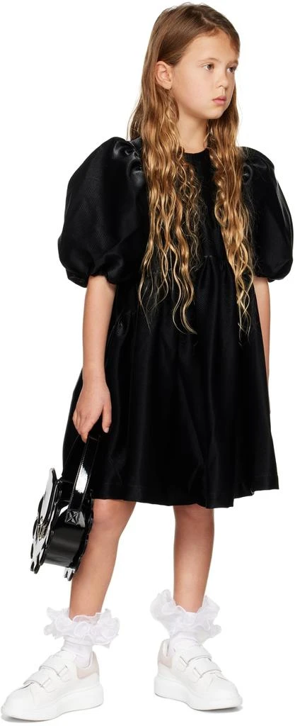 CRLNBSMNS Kids Black Snake Dress 4