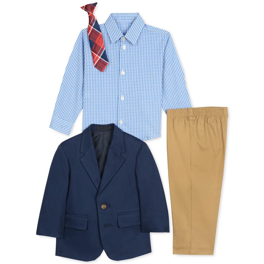 Nautica Baby Boys 4-Pc. Jacket, Shirt, Pants & Necktie Set