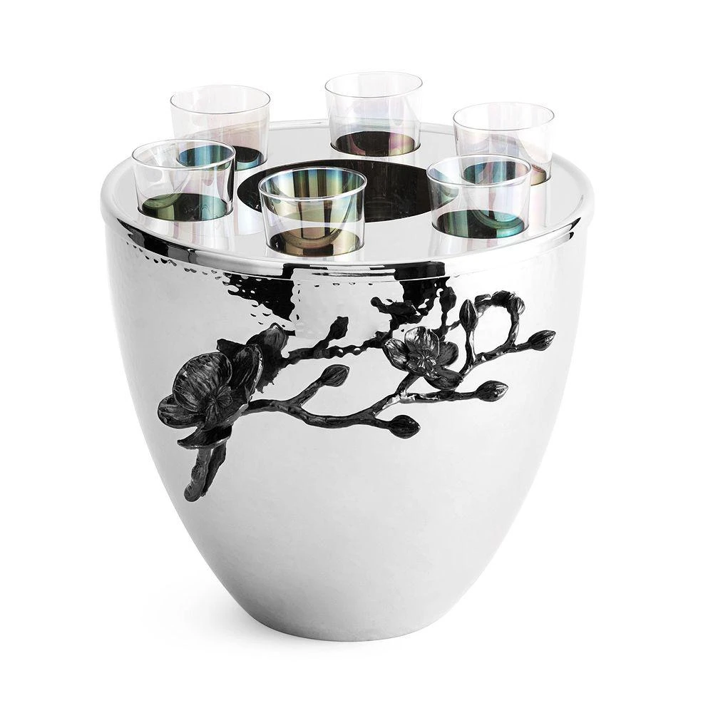 Michael Aram Black Orchid Vodka Service 1