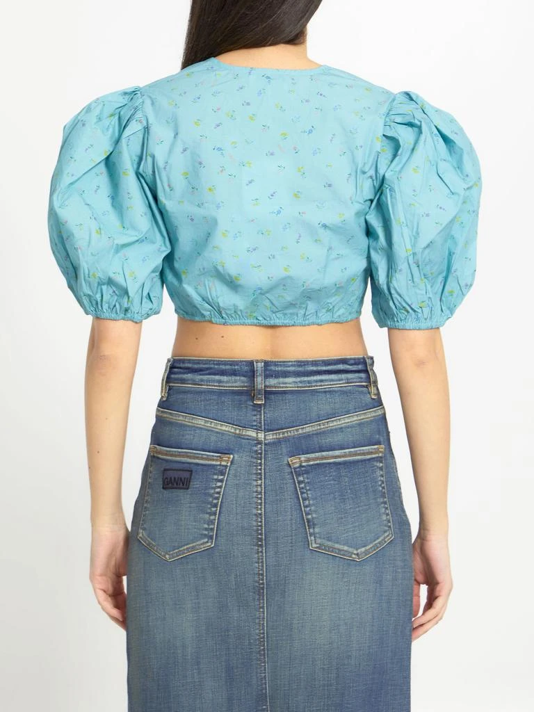 Ganni Floral-print top 3