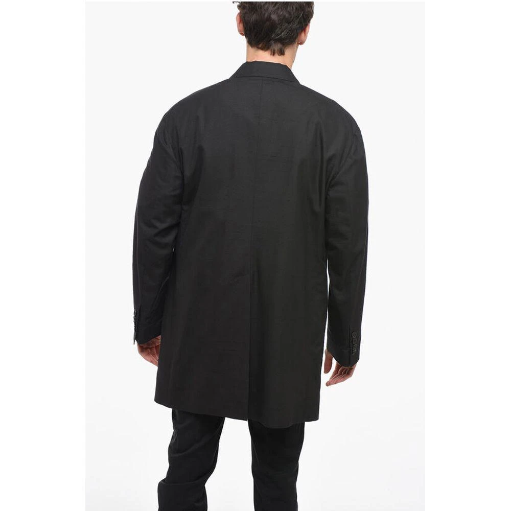 Dolce & Gabbana RE-EDITION Silk Blend Slim Fit Blazer with Peak Men's Lapel 2