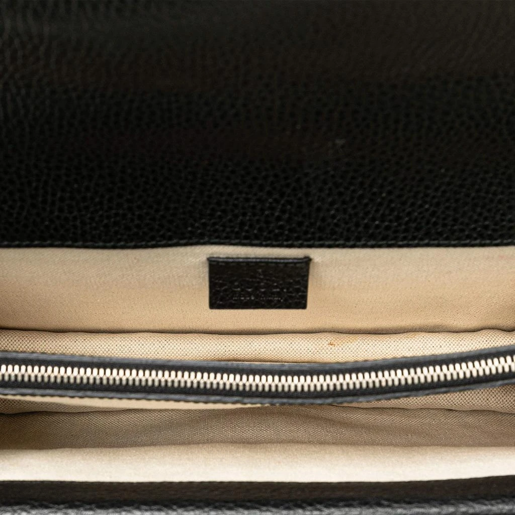 Gucci Gucci Black Leather Small Dionysus Shoulder Bag 10