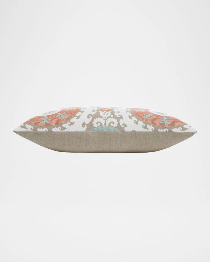 Elaine Smith Suzani Oasis Indoor/Outdoor Pillow, 22" Square 2