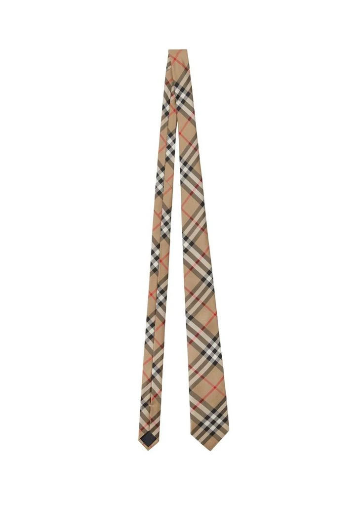 Burberry Check silk tie 8