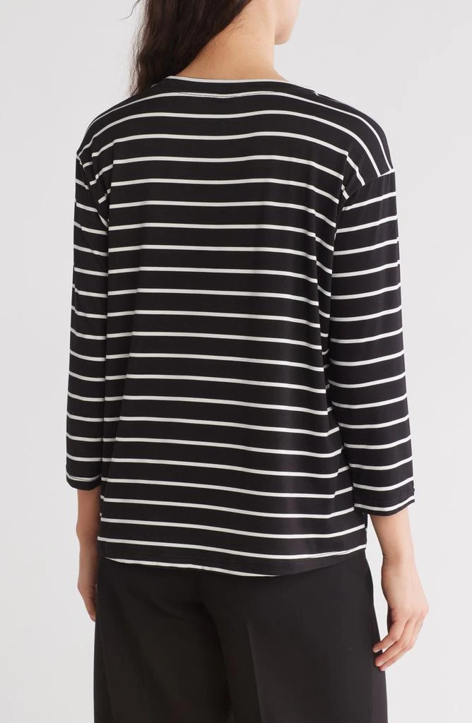 Bobeau Butter Stripe T-Shirt 2