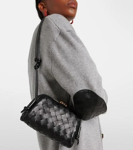 Bottega Veneta Concert Mini Intrecciato leather pouch 2