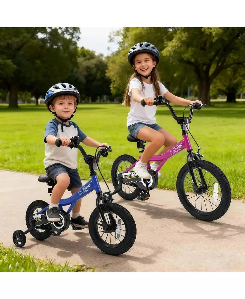 Mecale 12-Inch Kids Bike with Removable Training Wheels-Brave Hero 2