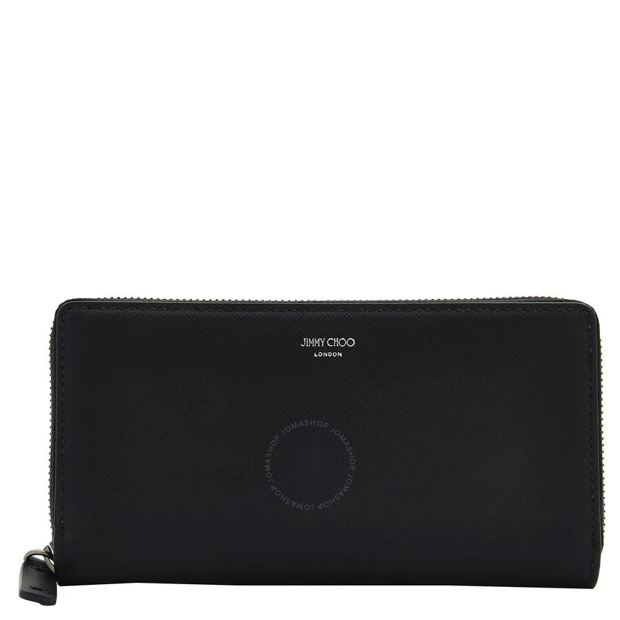 Jimmy Choo Phelix Zip-Around Leather Wallet 1