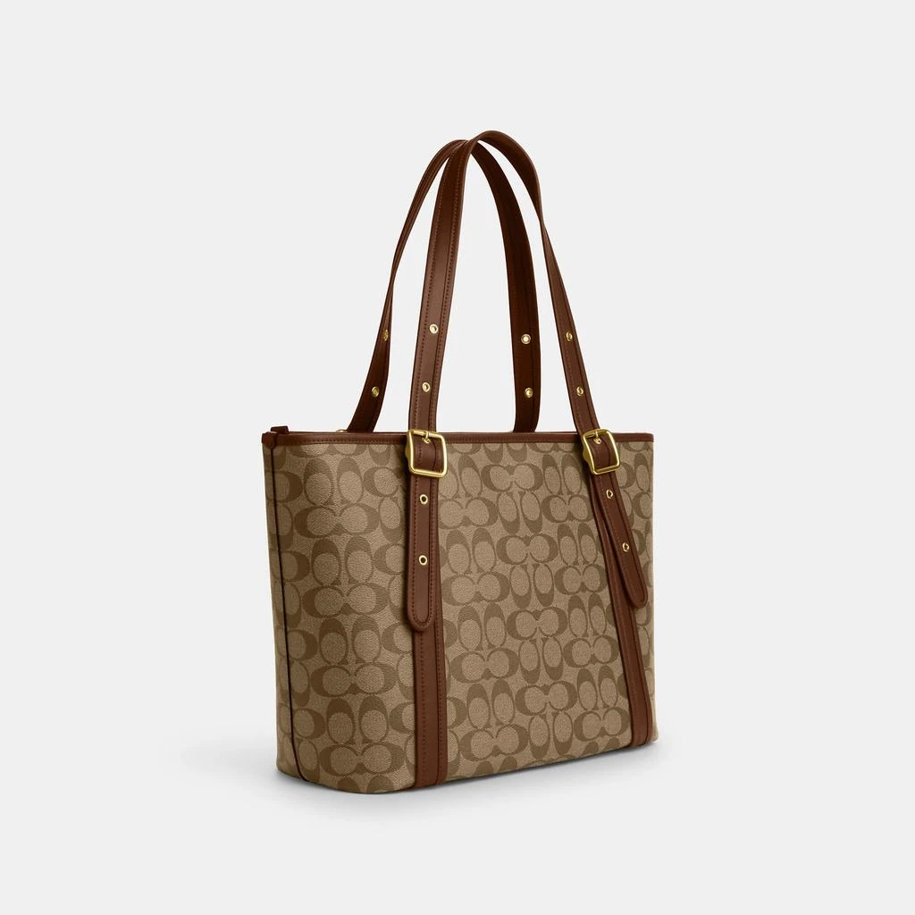 Coach Outlet Coach Outlet Ashton Tote In Signature Canvas 2