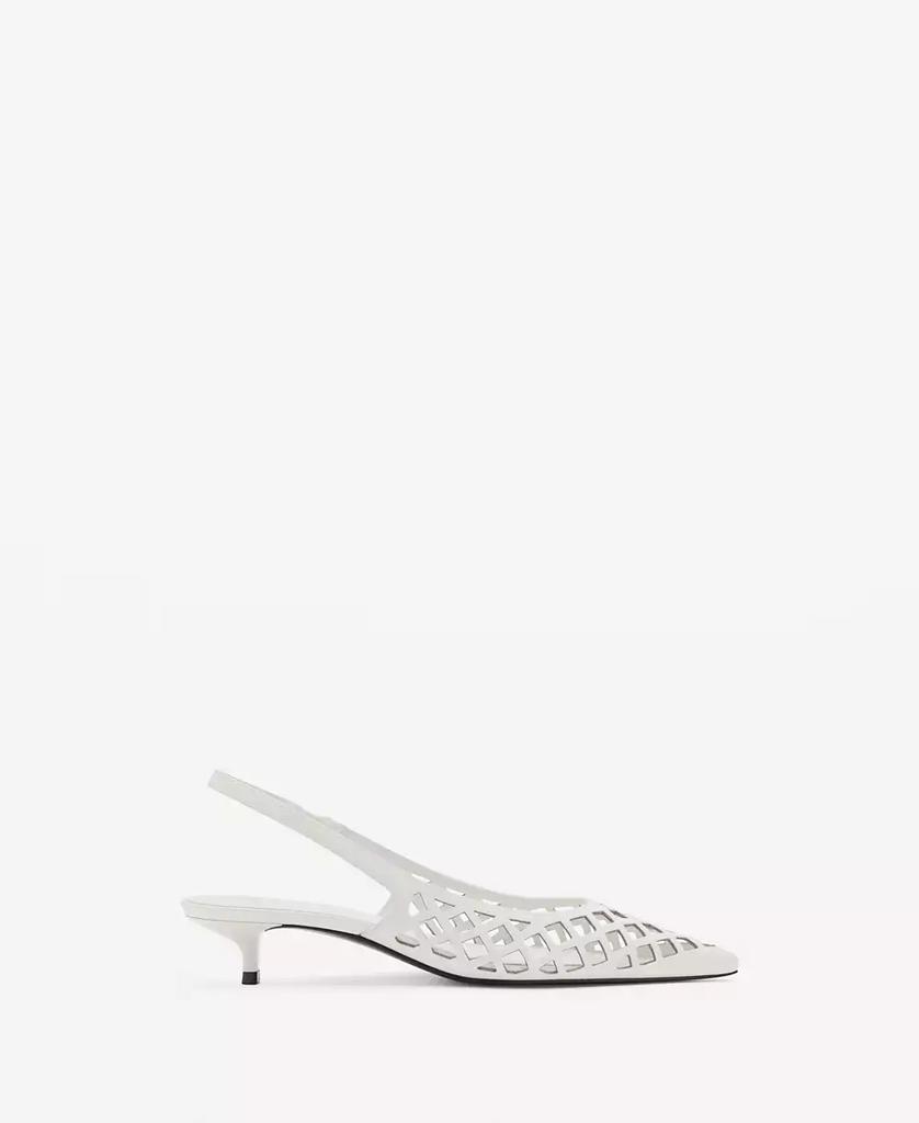 Mango Women's Die-Cut Kitten Shoes