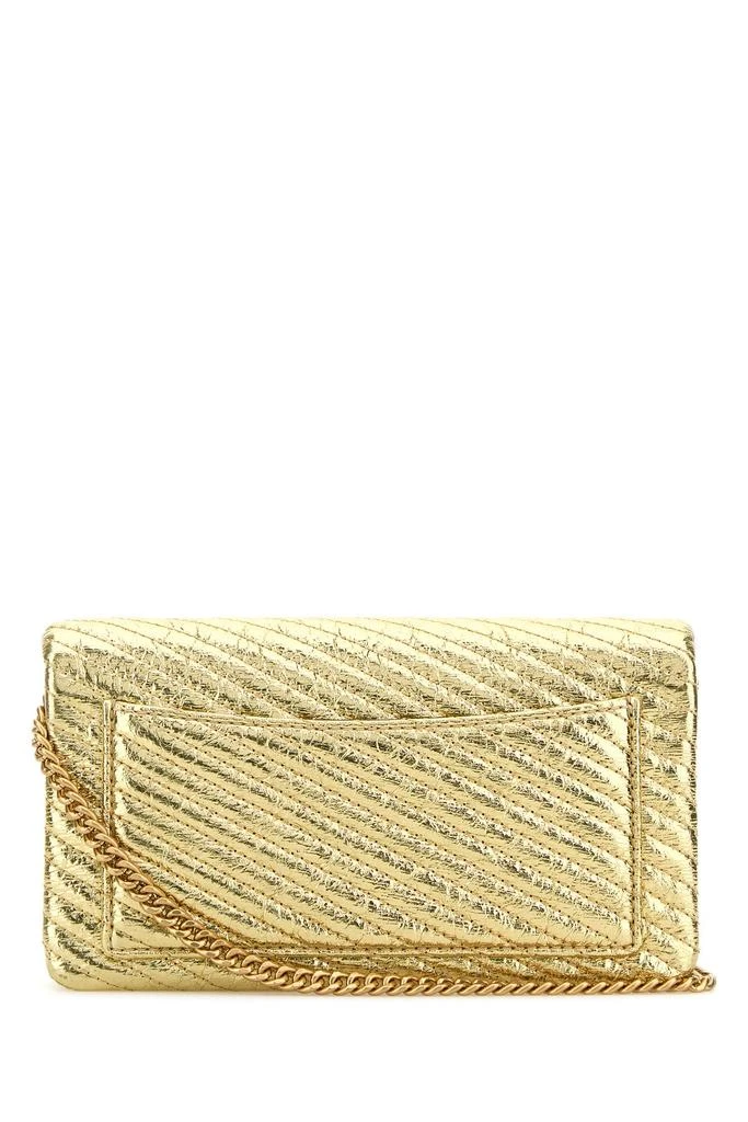 Tory Burch Gold leather Kira clutch 2