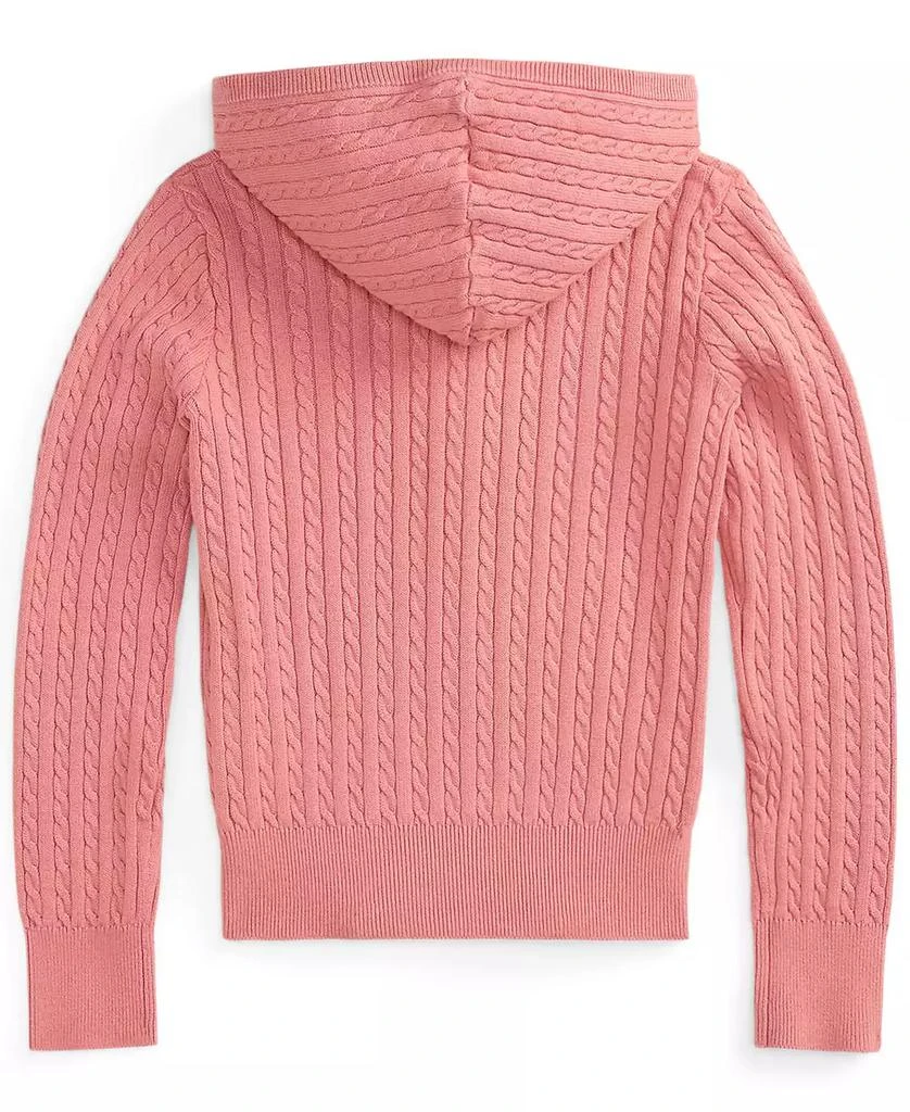 Ralph Lauren Girls
7-12 Mini-Cable Full-Zip Hoodie 2
