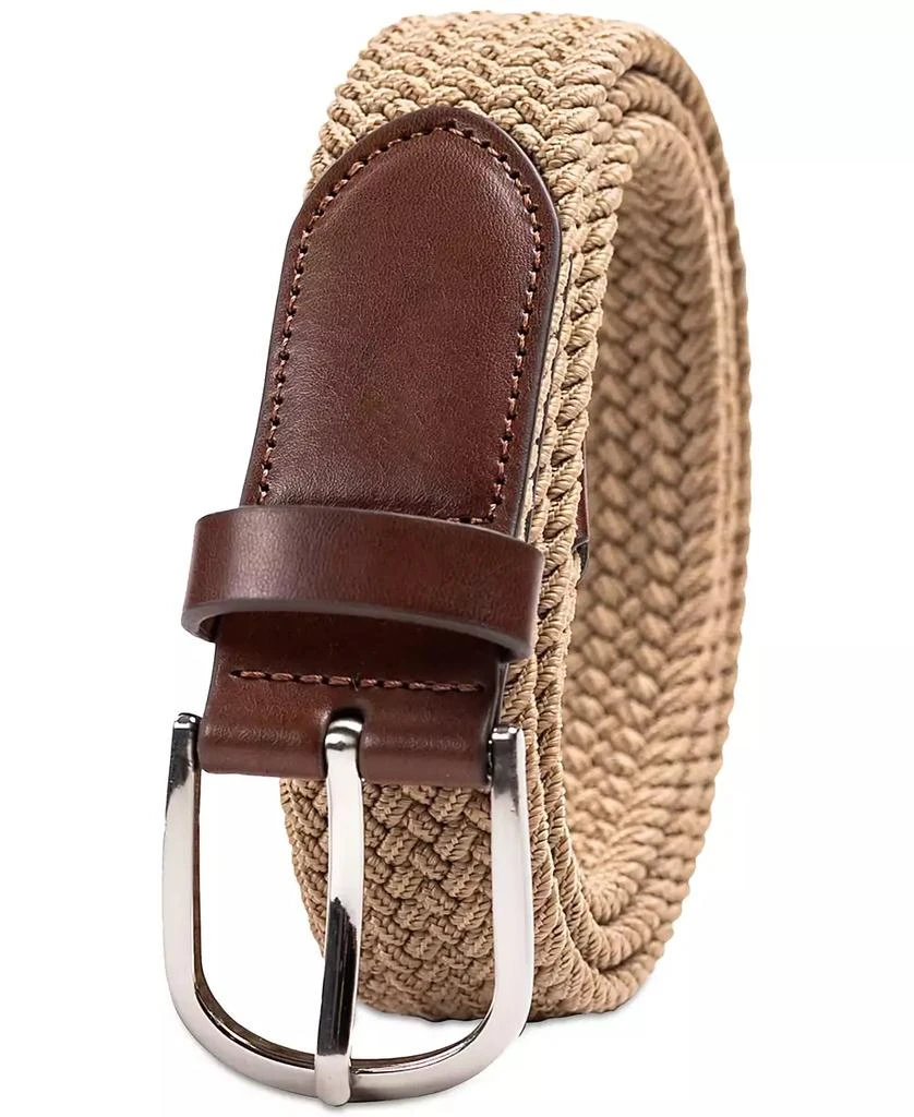 Club Room Men's Stretch Braid Belt, Created for Macy's 2