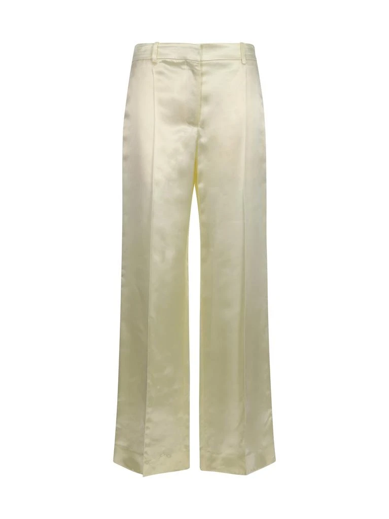 The Row The Row Encore Straight-Leg Satin Pants 1