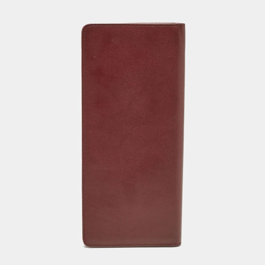 Cartier Cartier Red Leather Must de Cartier Bifold Long Wallet 4