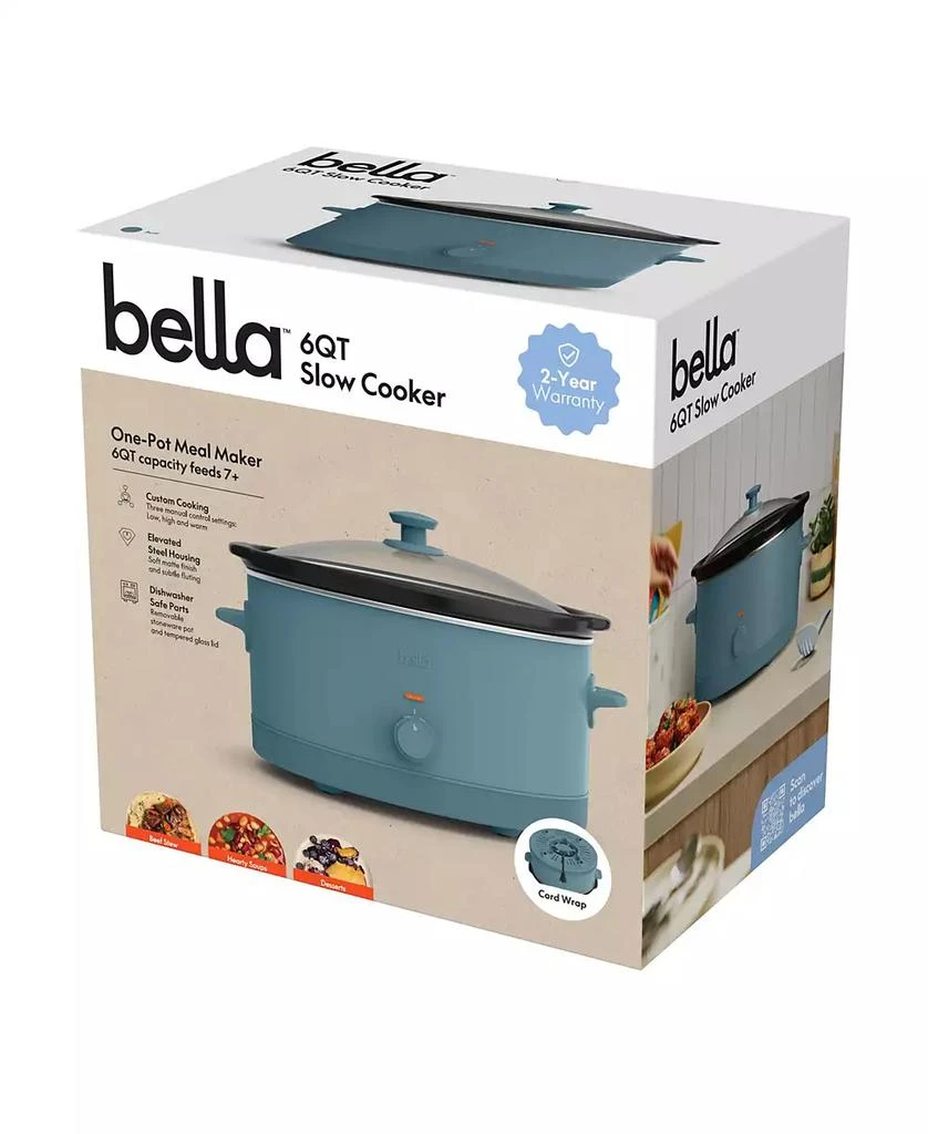 Bella 6-Quart Slow Cooker 6