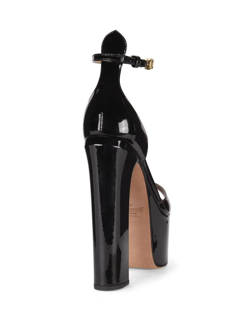 Valentino Tan-Go 155MM Patent Leather Platform Sandals 3