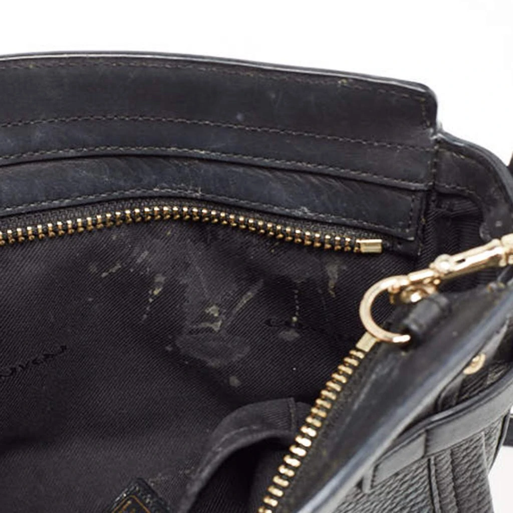 Coach Coach Black Leather Swagger Wristlet Crossbody Bag 10