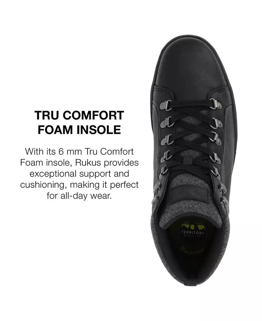 Territory Men's Ruckus Tru Comfort Foam High Top Sneakers 6