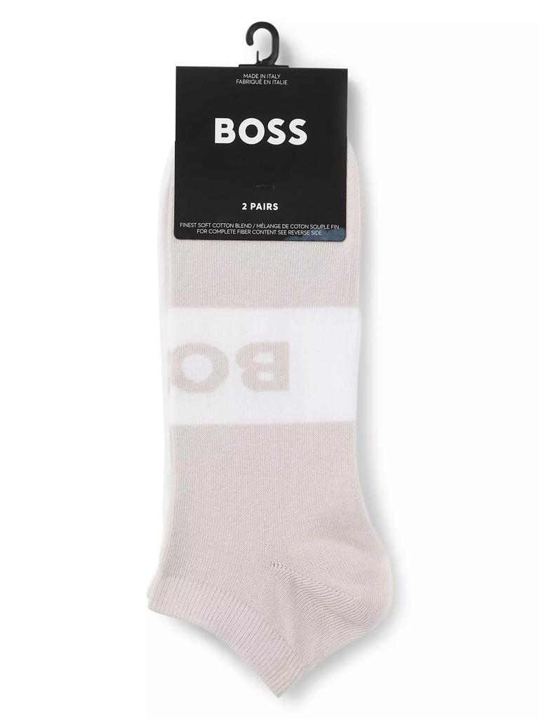 Hugo Boss Two Pack Of Ankle Length Socks