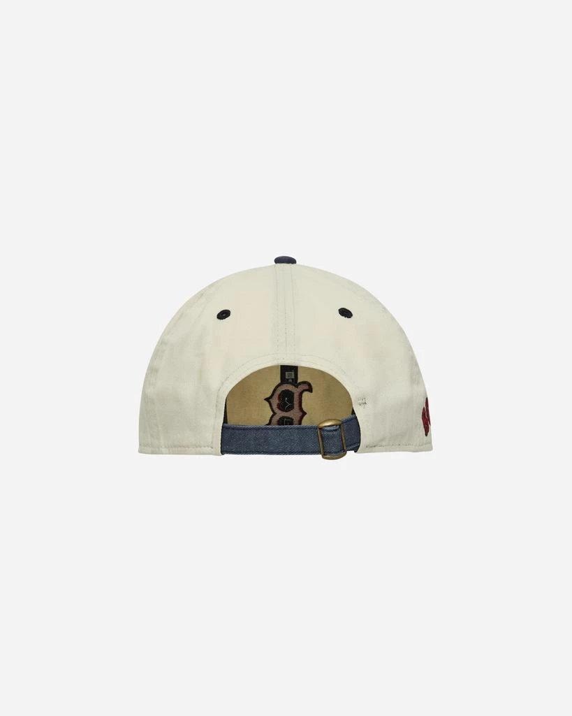 New Era Boston Red Sox Classic Sidescript 9TWENTY Adjustable Cap White 4