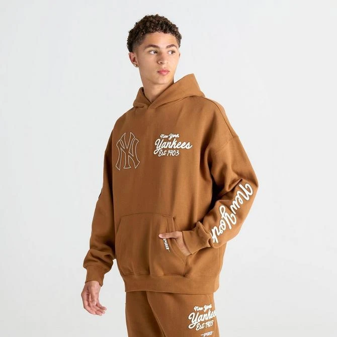 Pro Standard Men's Pro Standard New York Yankees MLB Paint The City Fleece Hoodie 3