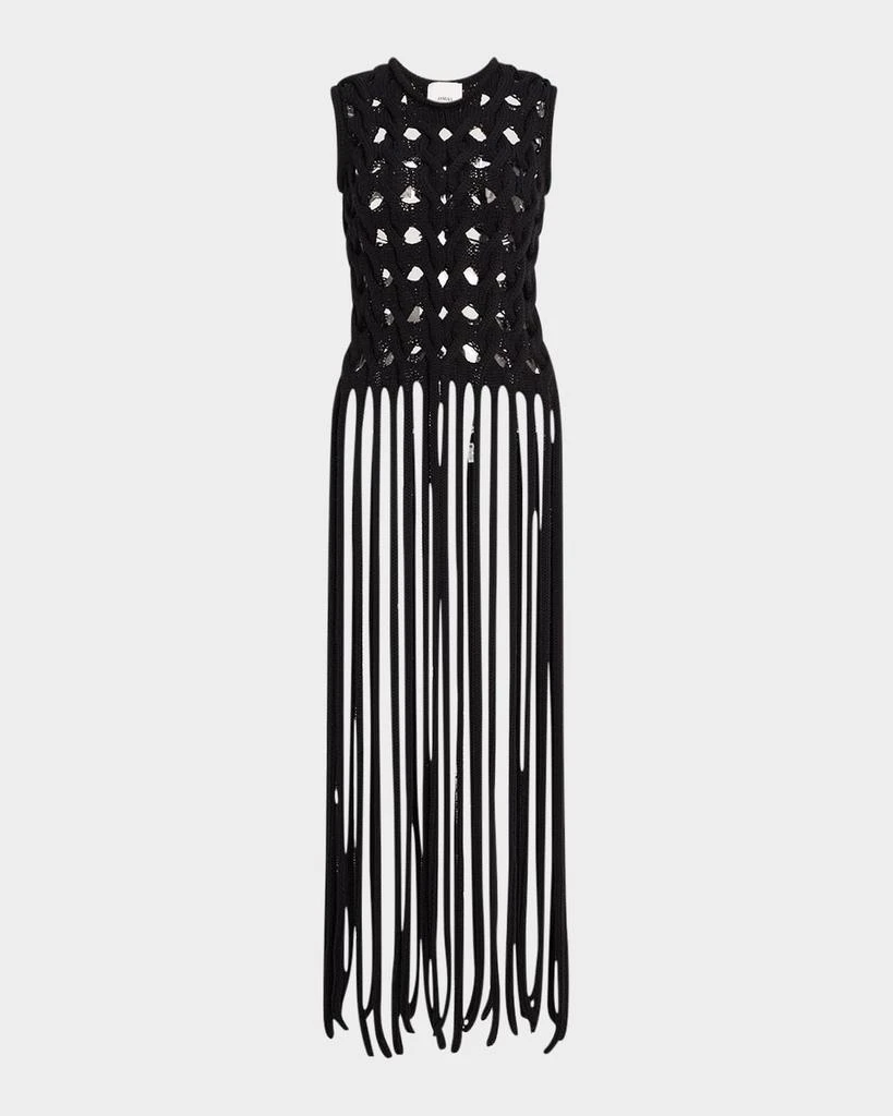 AKNVAS Fausti Sleeveless Fringe Top 1