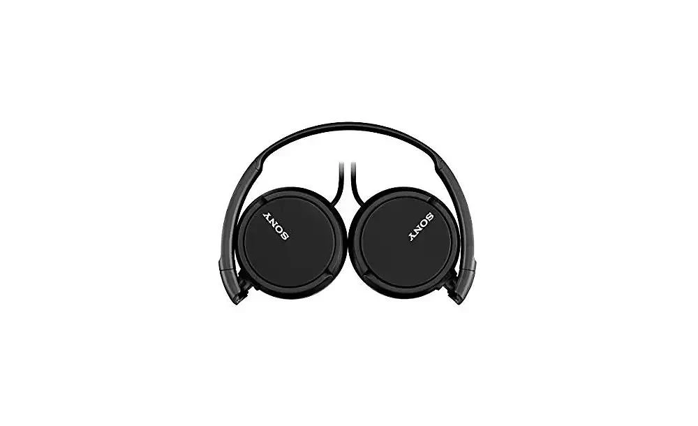 SONY ZX110 Over-Ear Dynamic Stereo Headphones (Black) 2