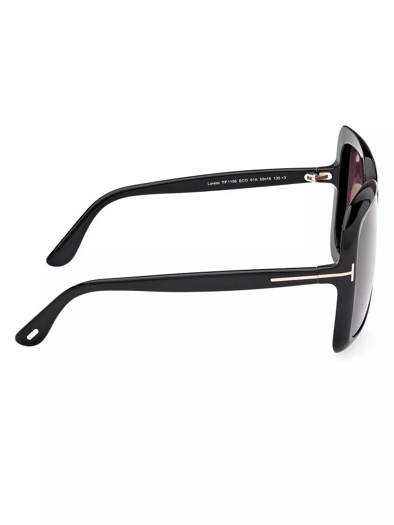 Tom Ford Lorelai 59MM Square Sunglasses 7